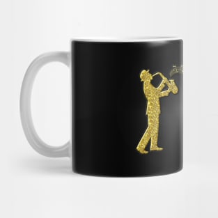 Trumpet and Saxophone Music Players Mug